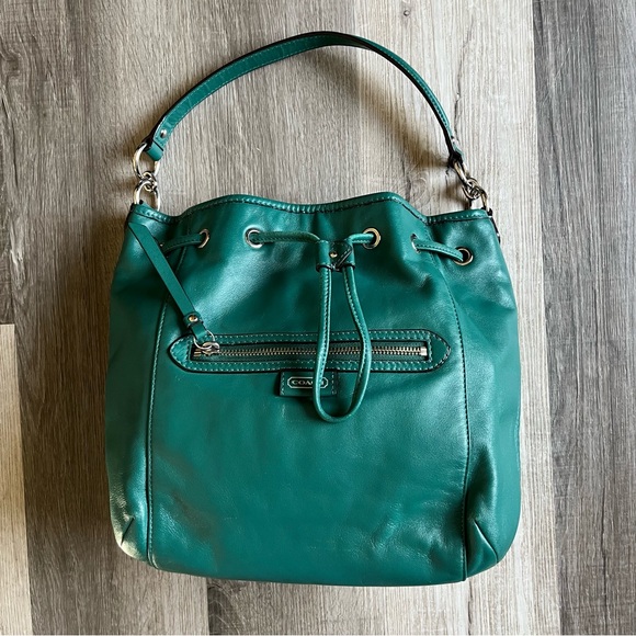 Coach Handbags - Teal coloured coach purse
